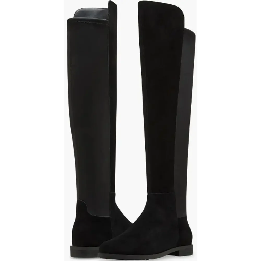 Blondo Layne Brown Suede Waterproof Over The Knee Boots Womens Size 7M New $220